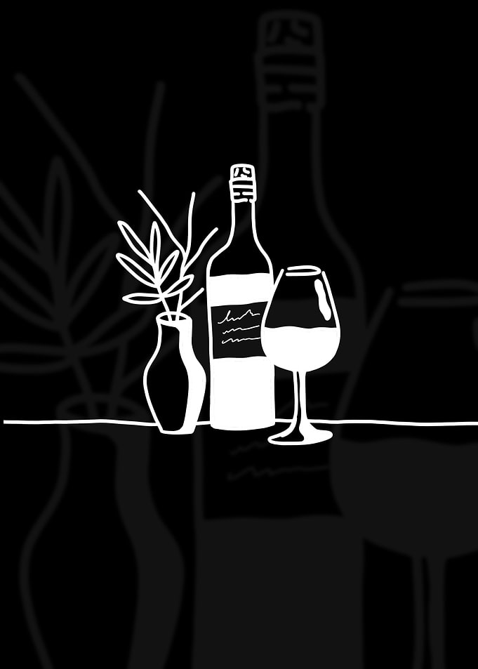 Wine and Vase