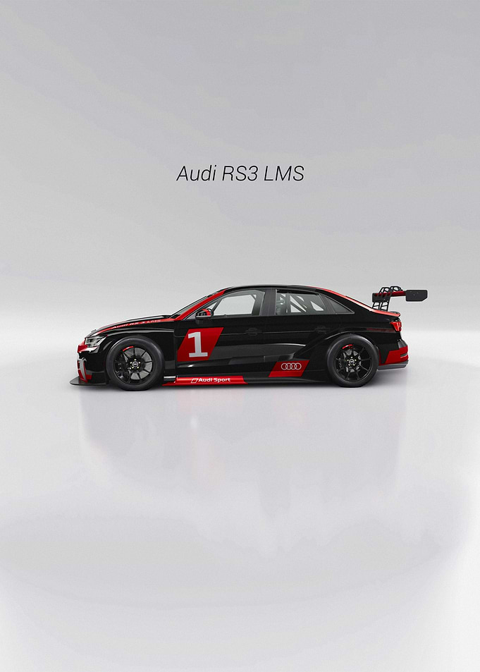 Audi RS3 LMS Race Car