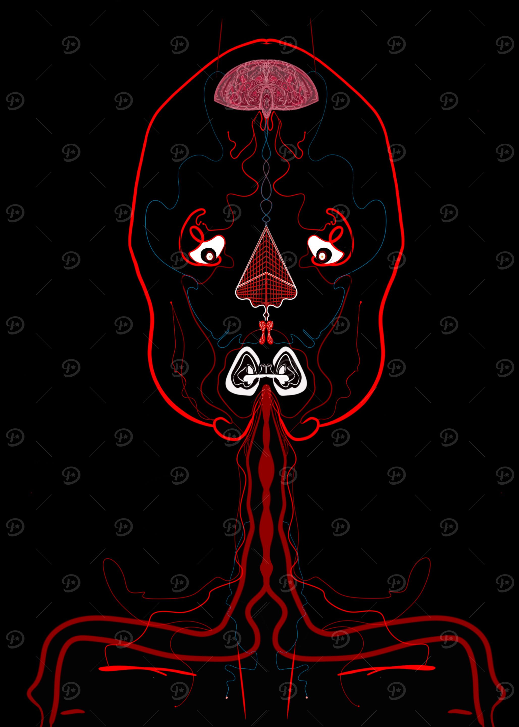 Abstract Humanoid Figure