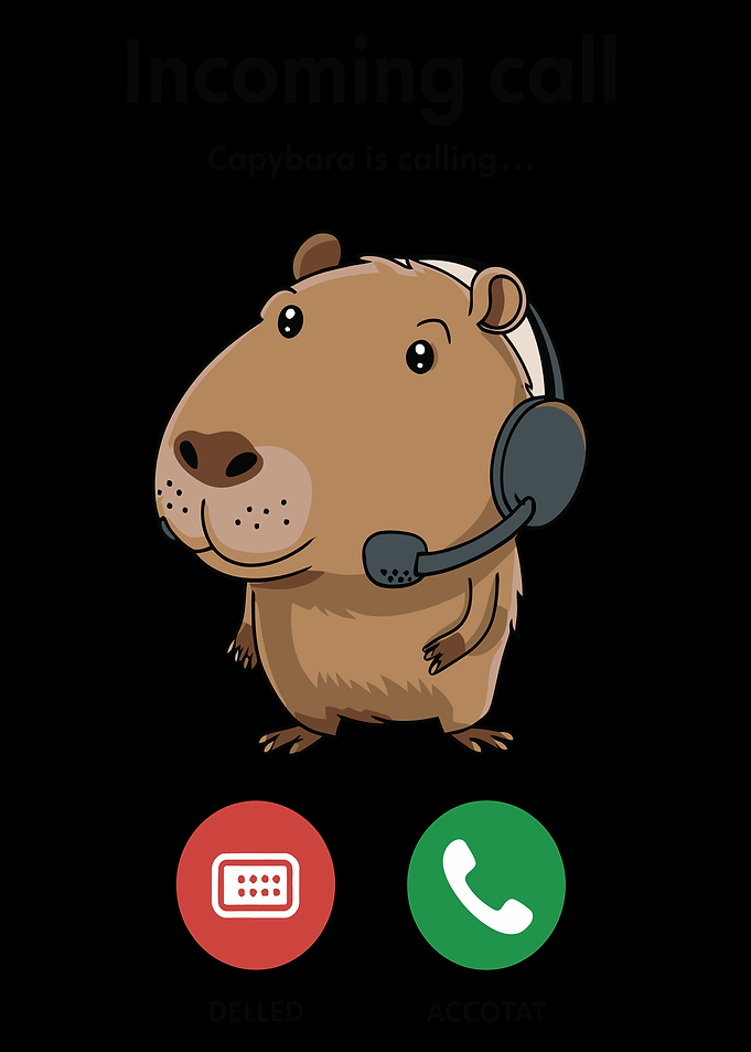 Capybara Incoming Call