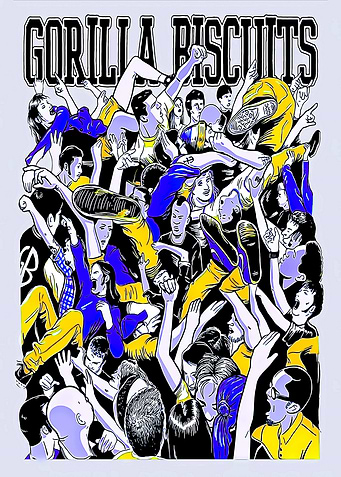 Gorilla Biscuits Concert Poster