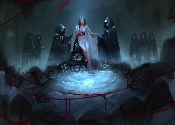 Secret Ritual in the Cave