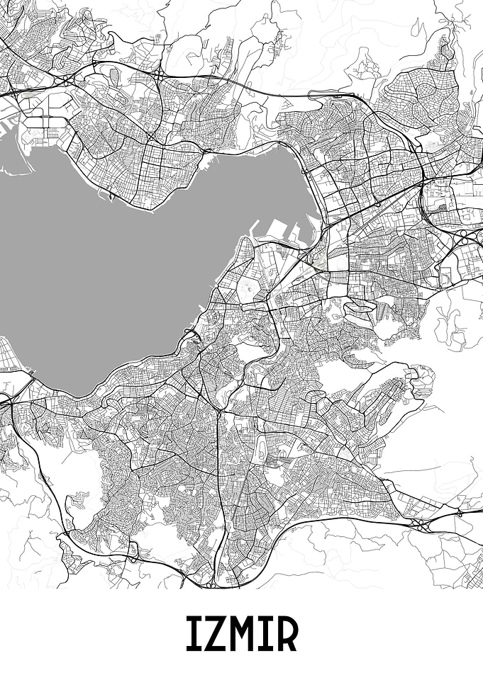 Izmir City Map