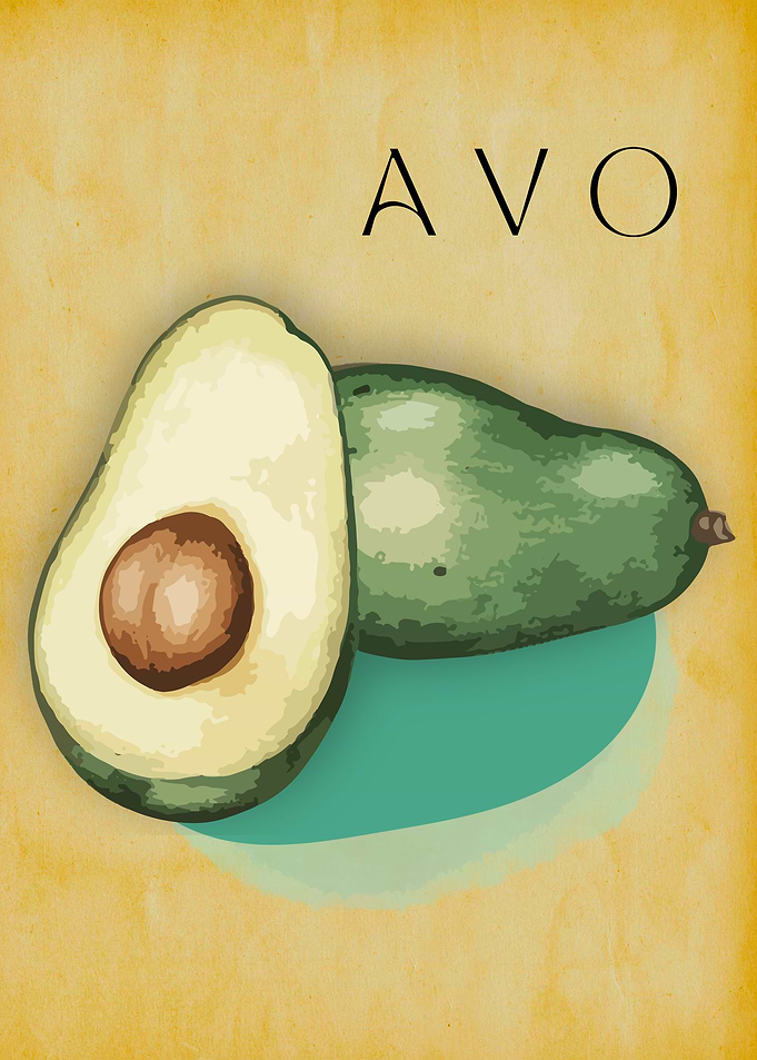 Vintage Avo Art Deco