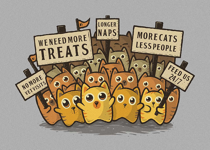 Cat Protest