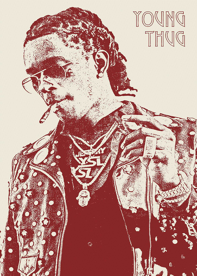 Young Thug Portrait