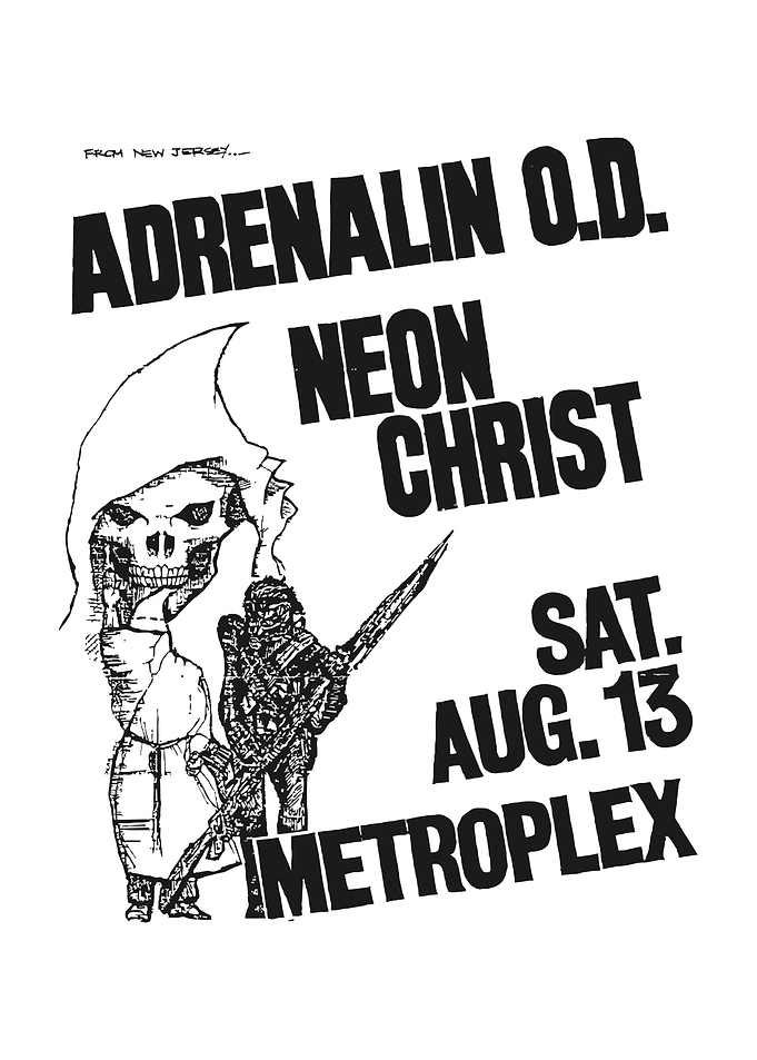 Adrenaline O.D. Neon Christ Live At Metroplex
