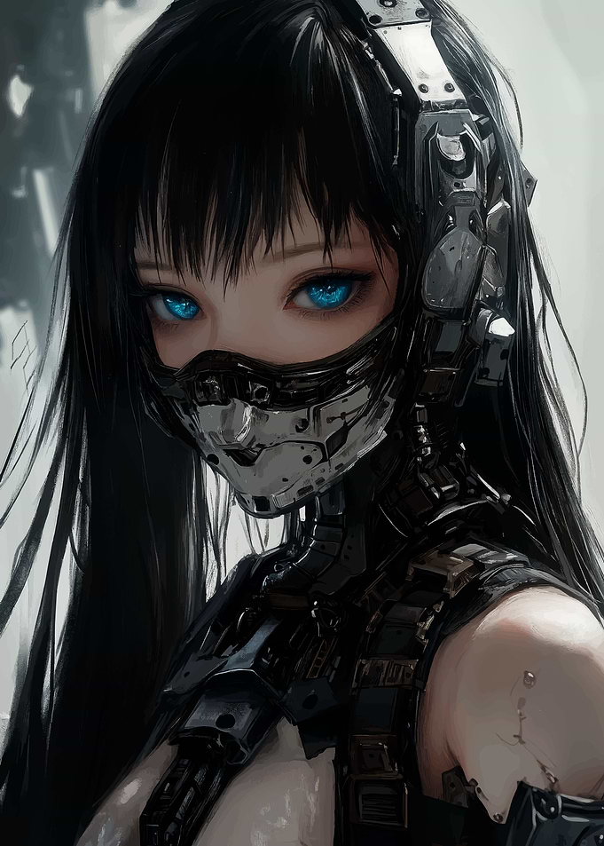 Cyberpunk Anime Girl
