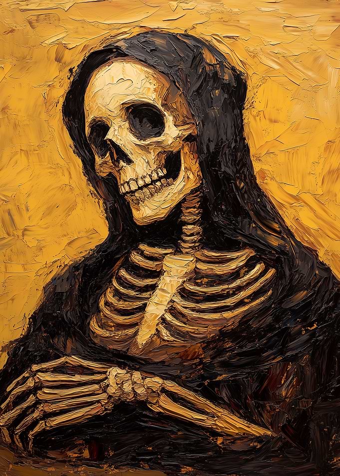 Skeleton in a Hood