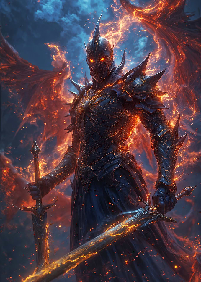 Fiery Knight