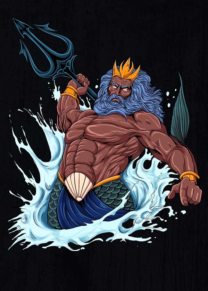 Poseidon, Greek God of the sea