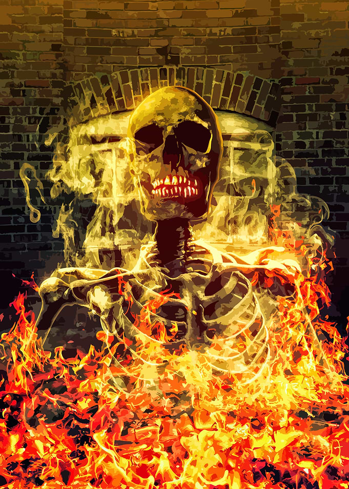 Skeleton Burning