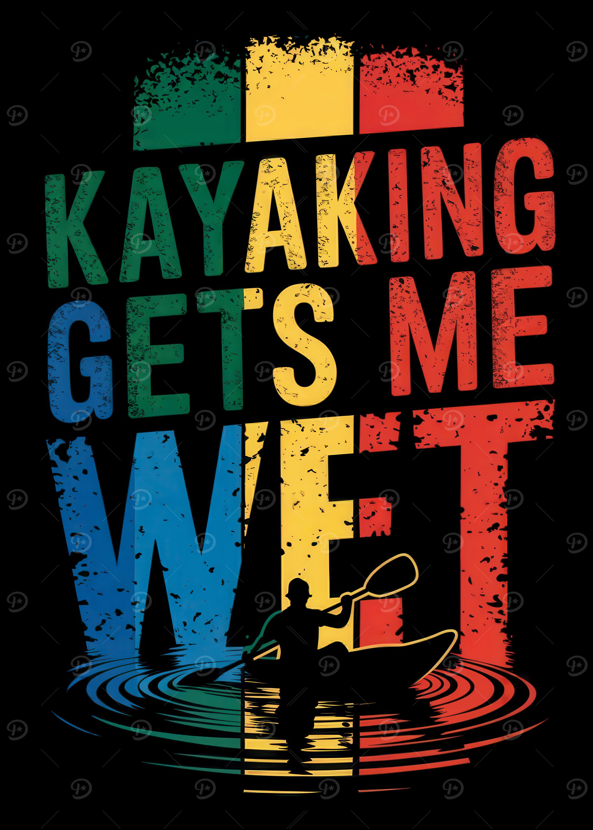 Kayaking Gets Me Wet