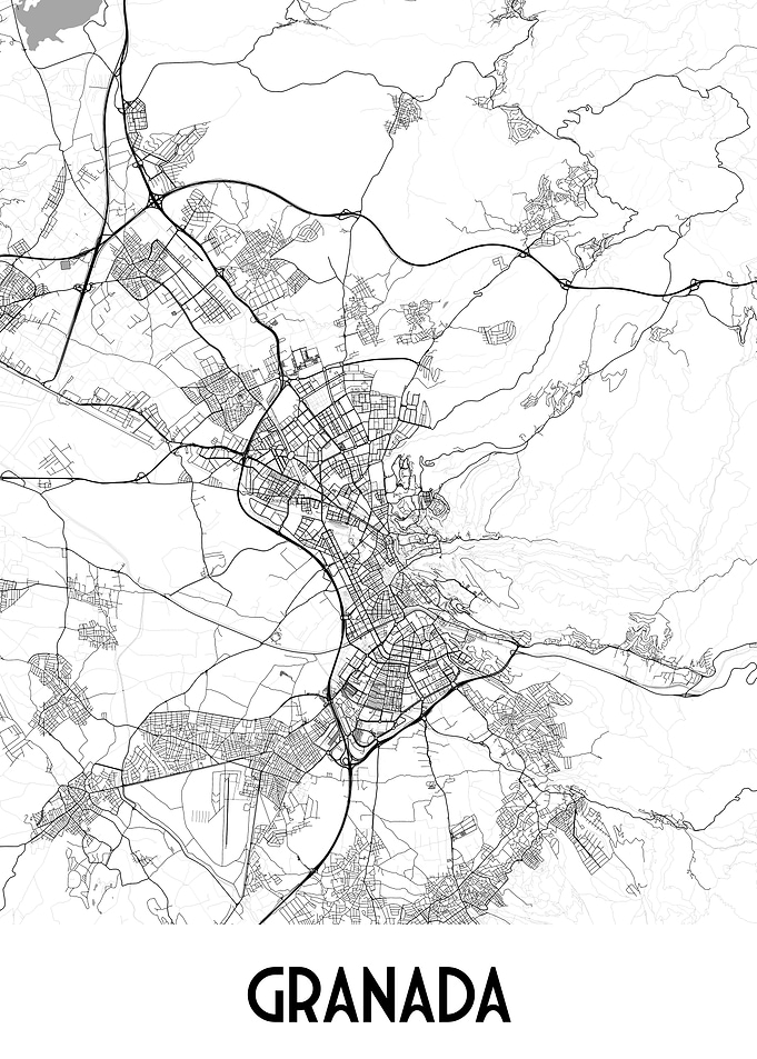 Granada City Map