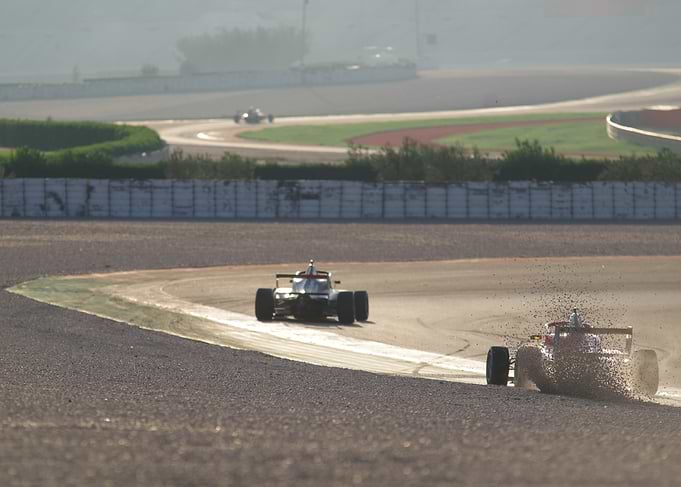 Formula 4 - Race Cars on Track