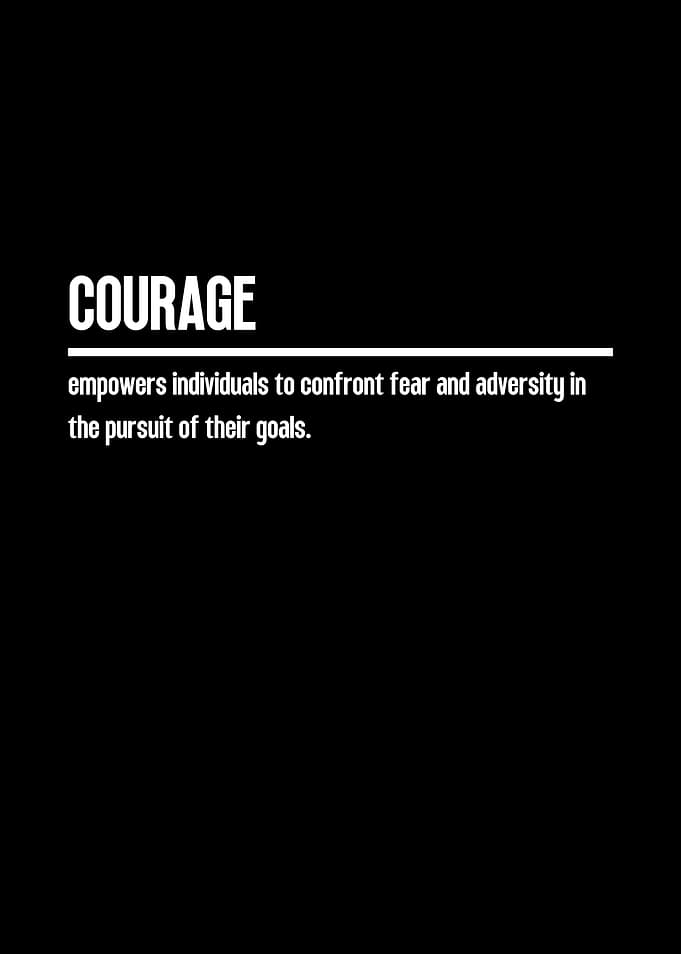 Courage Definition Quotes