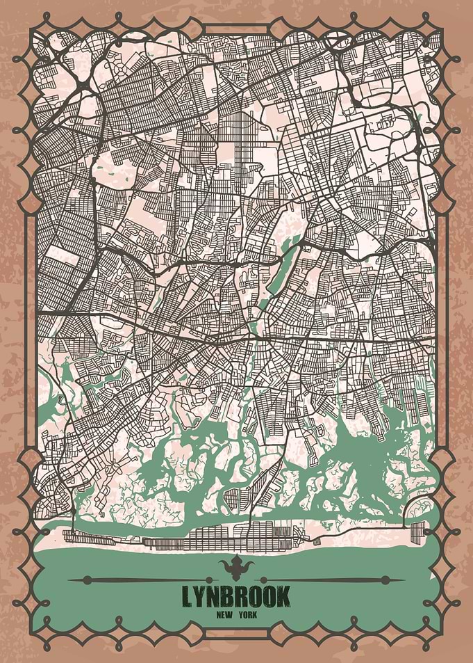 Lynbrook, New York Map