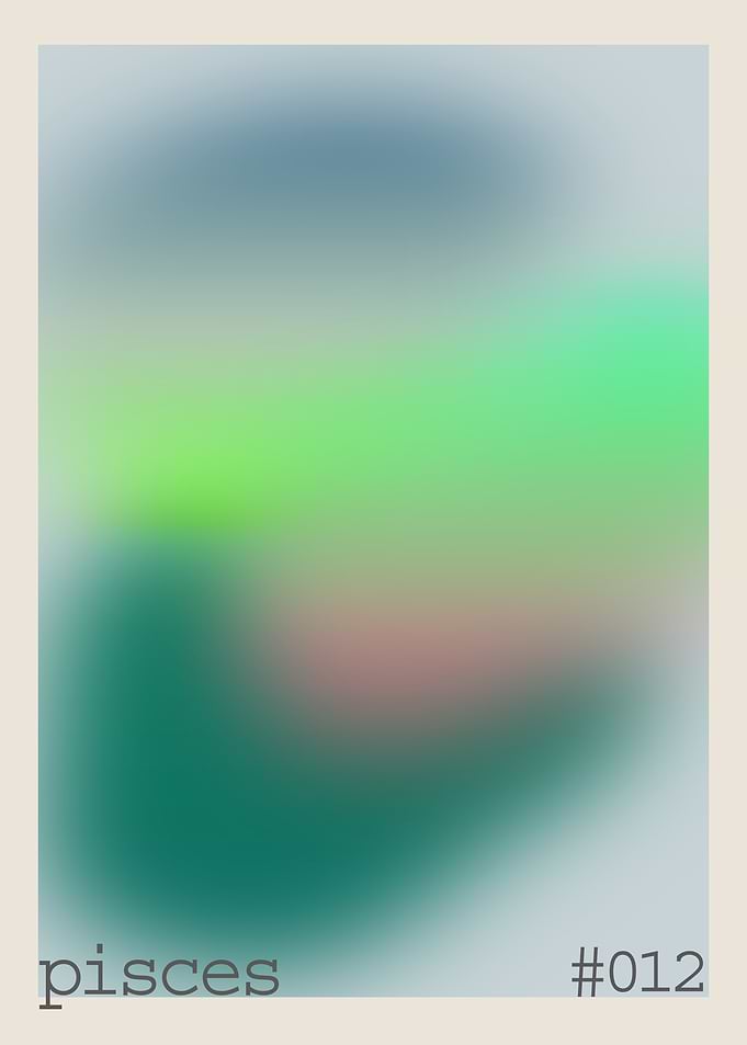Pisces Zodiac Gradient
