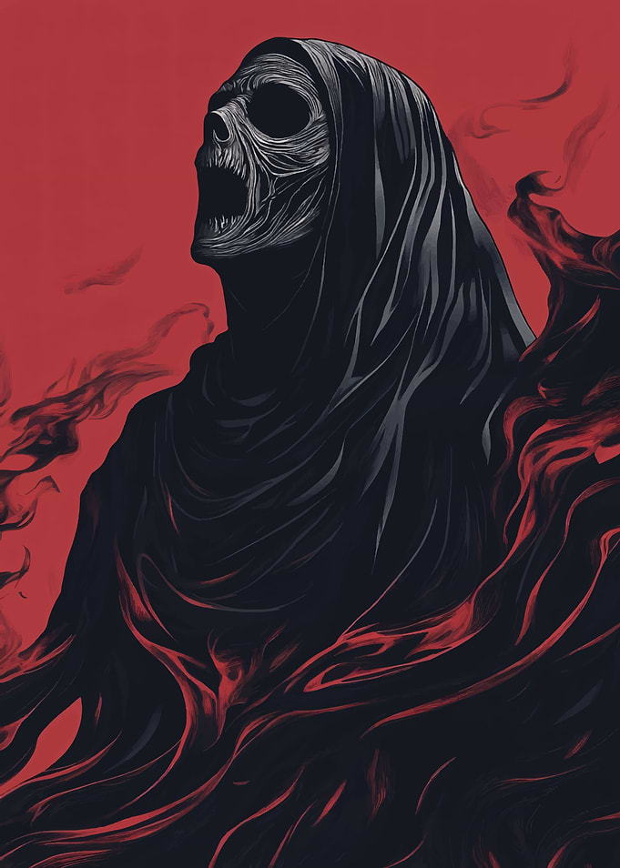 scream ghost halloween