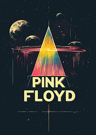 Pink Floyd Space Art band