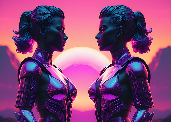 Cyberpunk Twins