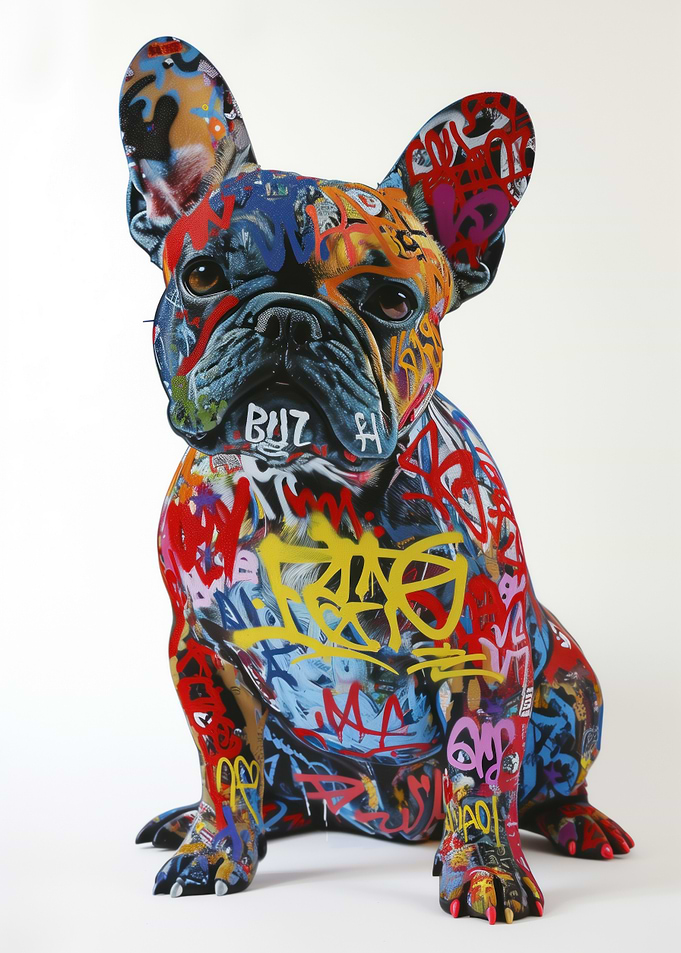 Graffiti French Bulldog