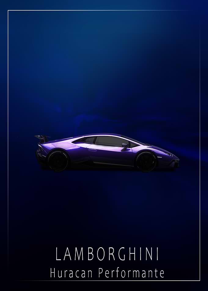 Lamborghini Huracan Performante Race Car