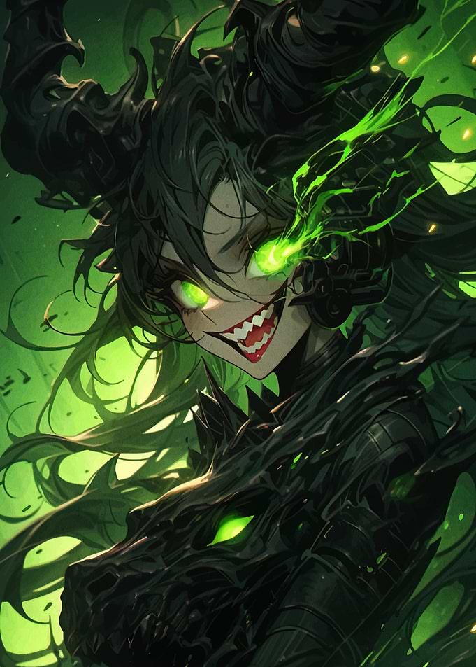 Green-Eyed Demoness