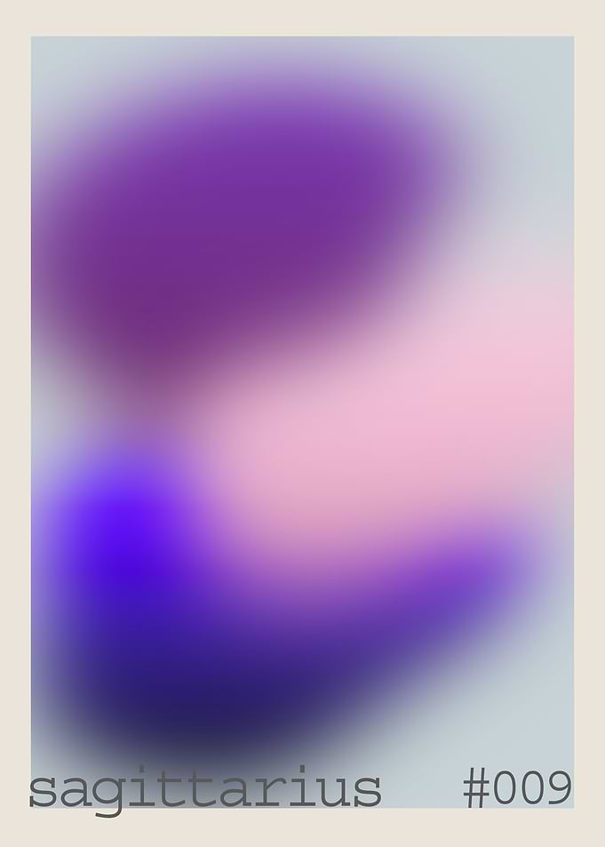 Sagittarius Zodiac Gradient
