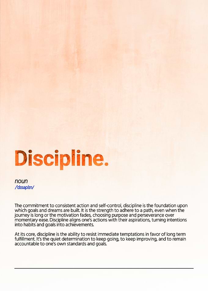 Discipline