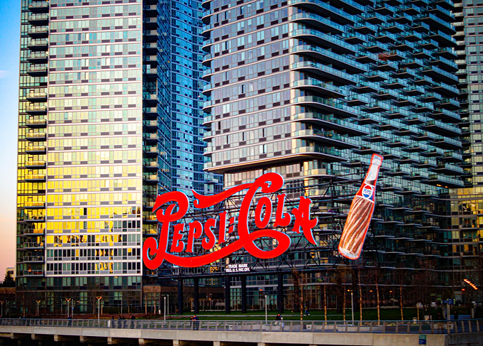 Pepsi Cola Sign