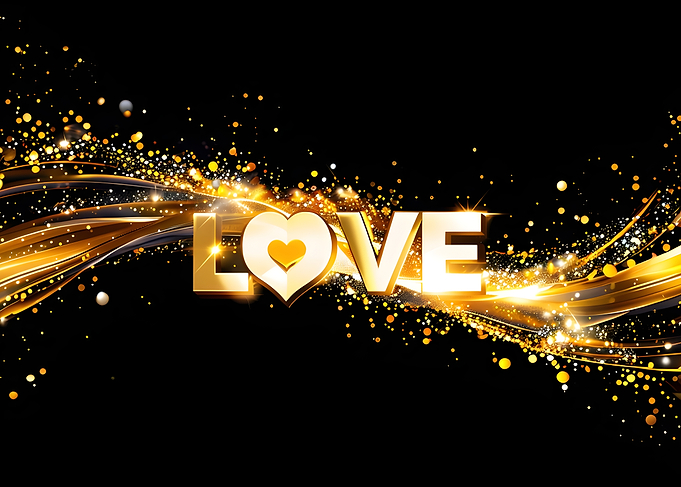 Golden Love Graphic