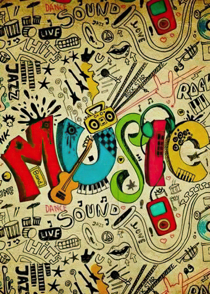 Music Doodle Art
