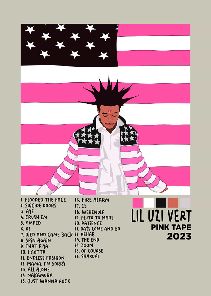 Lil Uzi Vert Pink Tape Album