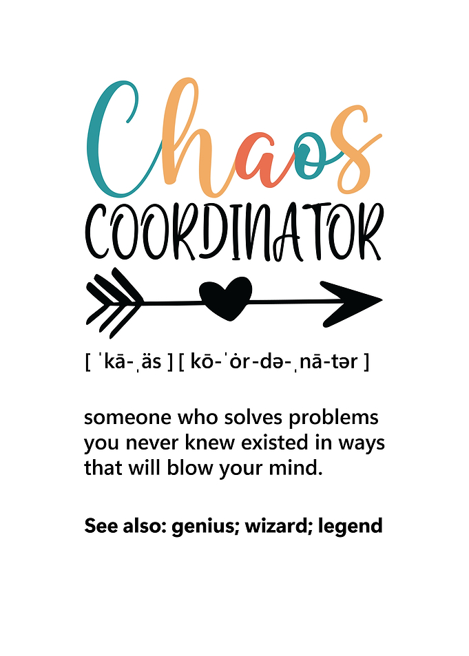 Funny Chaos Coordinator