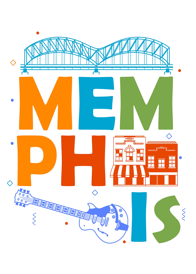 Memphis Souvenir Men Tennessee Skyline City Memphis