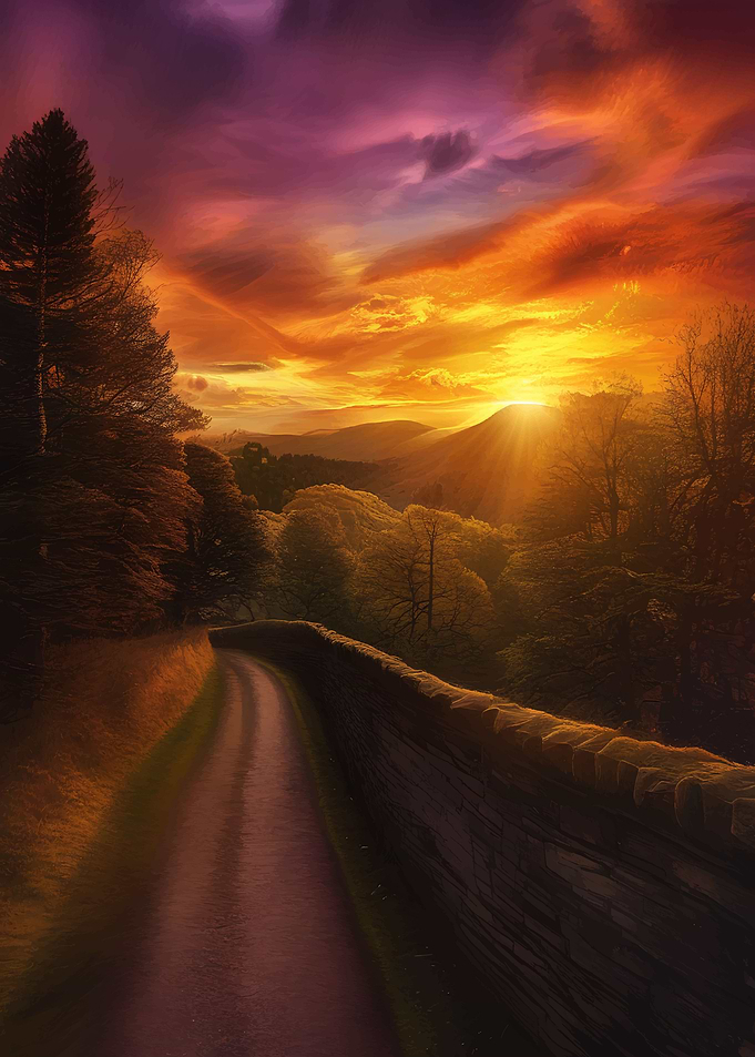 Sunset dreamy