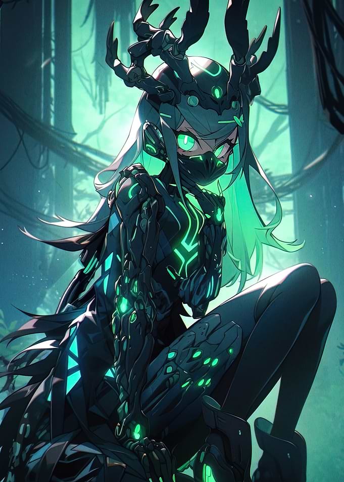Cyberpunk Anime Girl