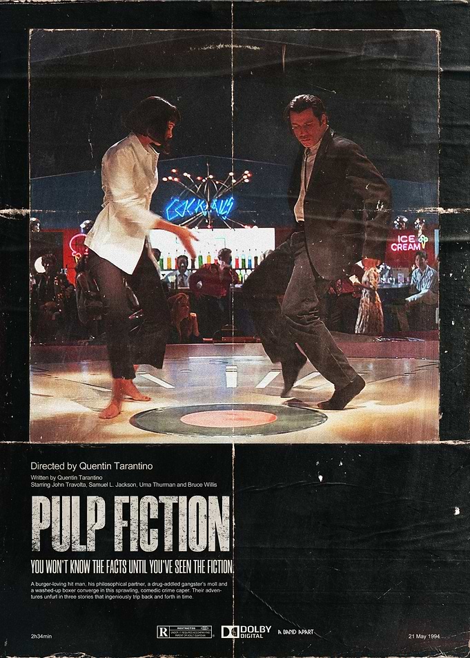 Pulp Fiction Movie Poster
