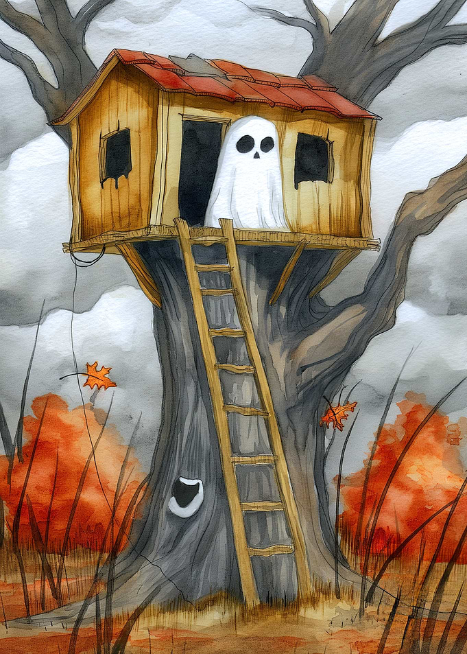 Ghost in Treehouse