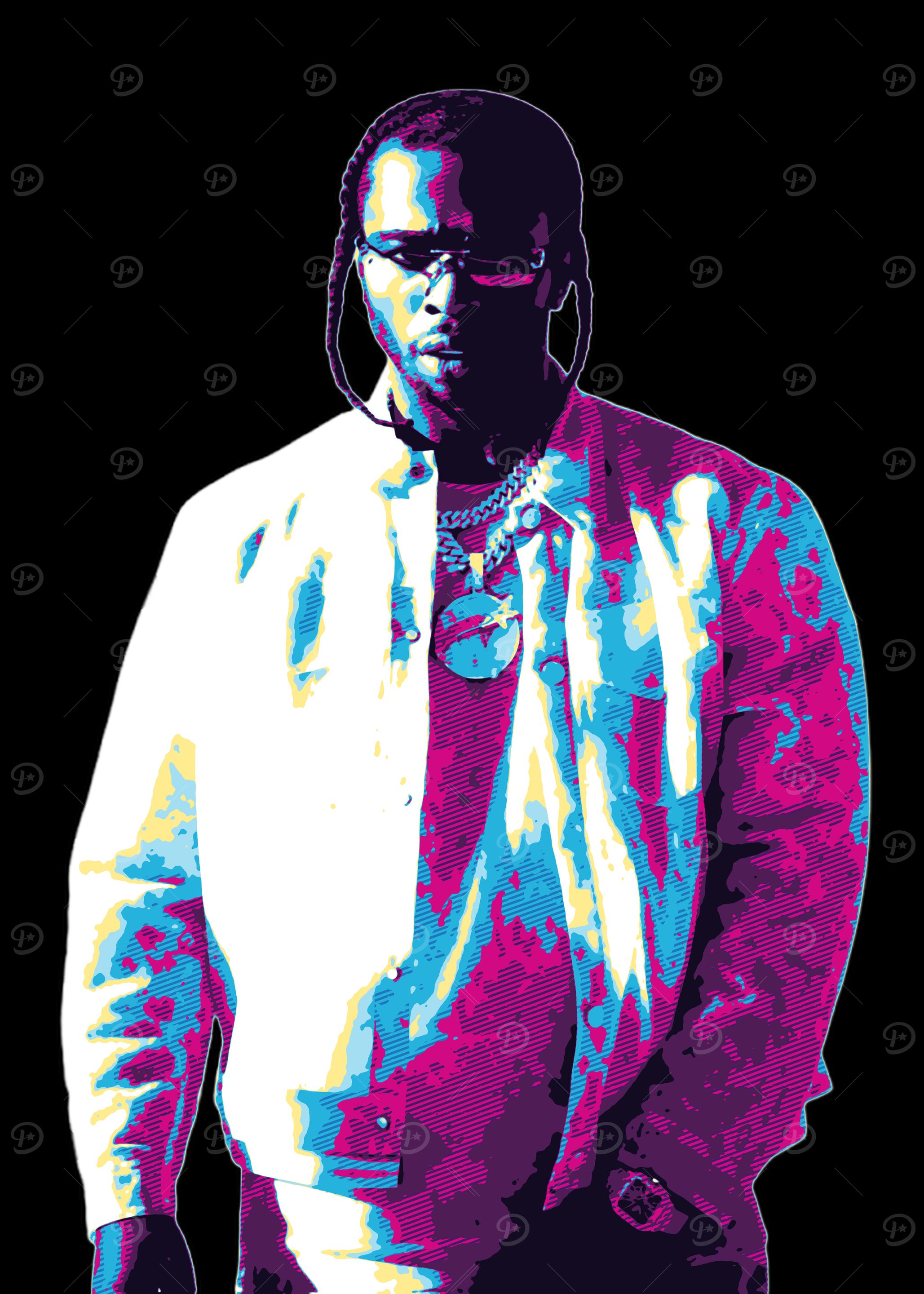 pop smoke Digital Art