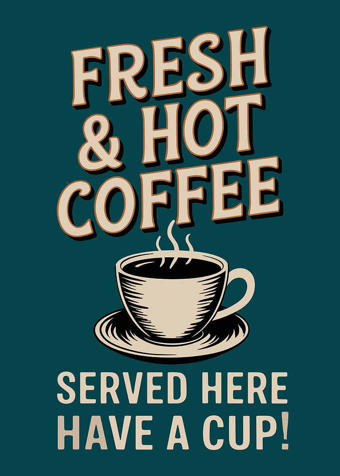 Fresh & Hot Coffee