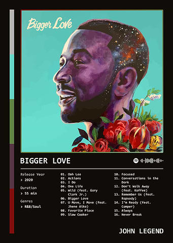 Bigger Love (2020) Album by John Legend