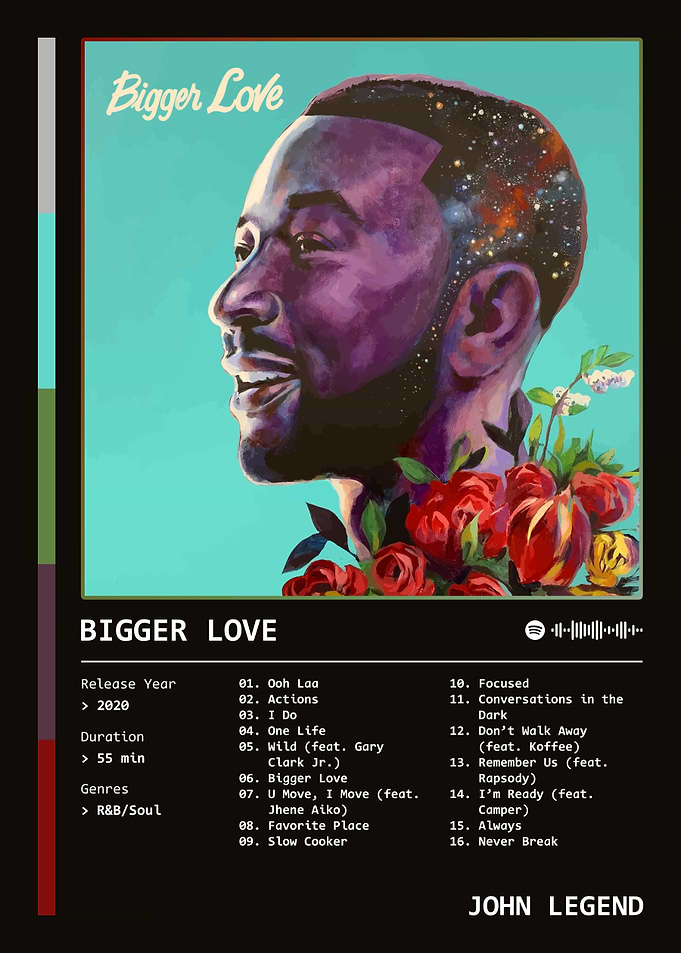 Bigger Love (2020) Album by John Legend