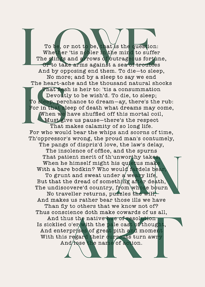 Love is an art