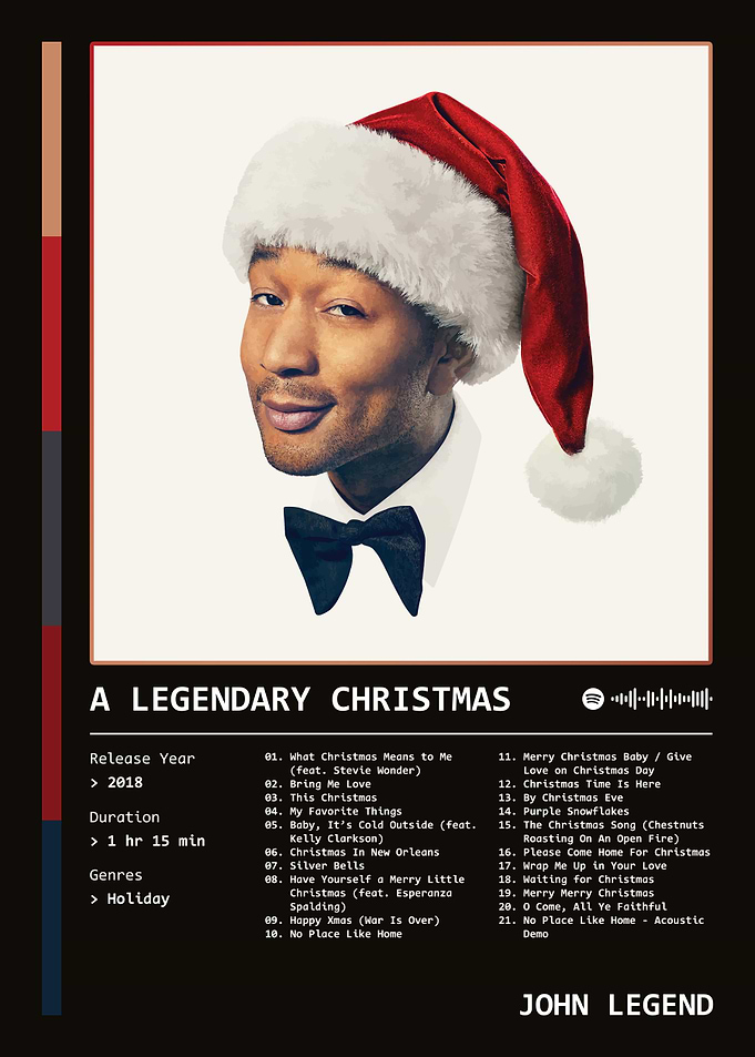 A Legendary Christmas (2018) Album by John Legend