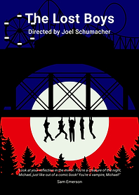 The Lost Boys Minimalist Movie Poster