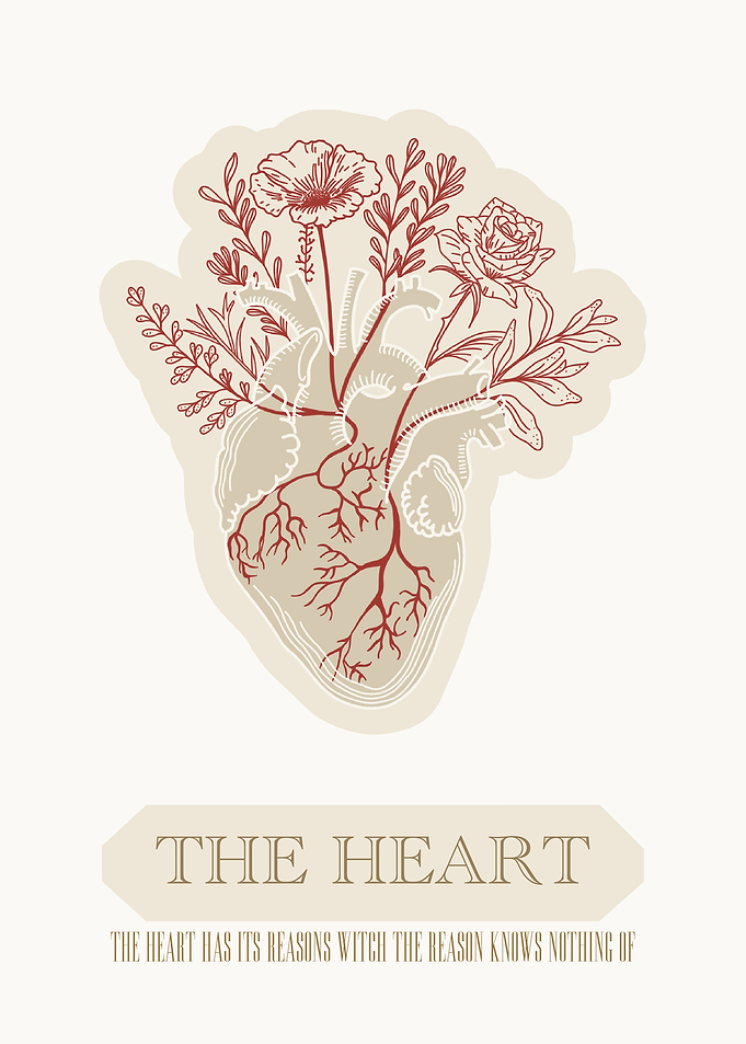 Heart with Flowers
