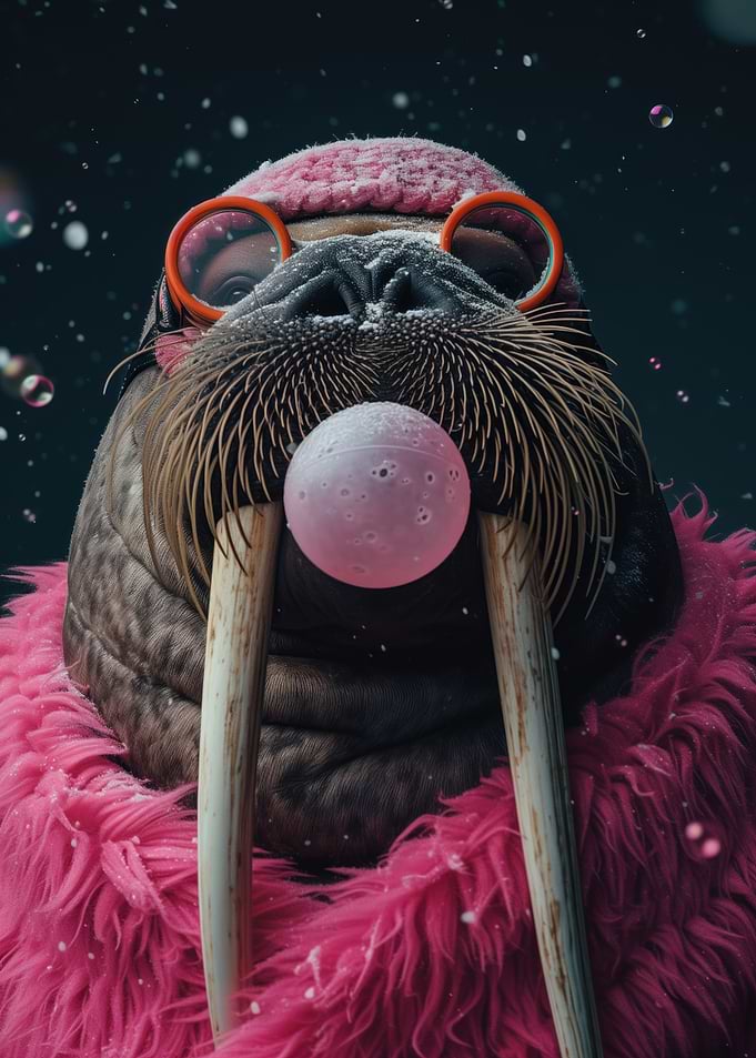 Walrus bubblegum