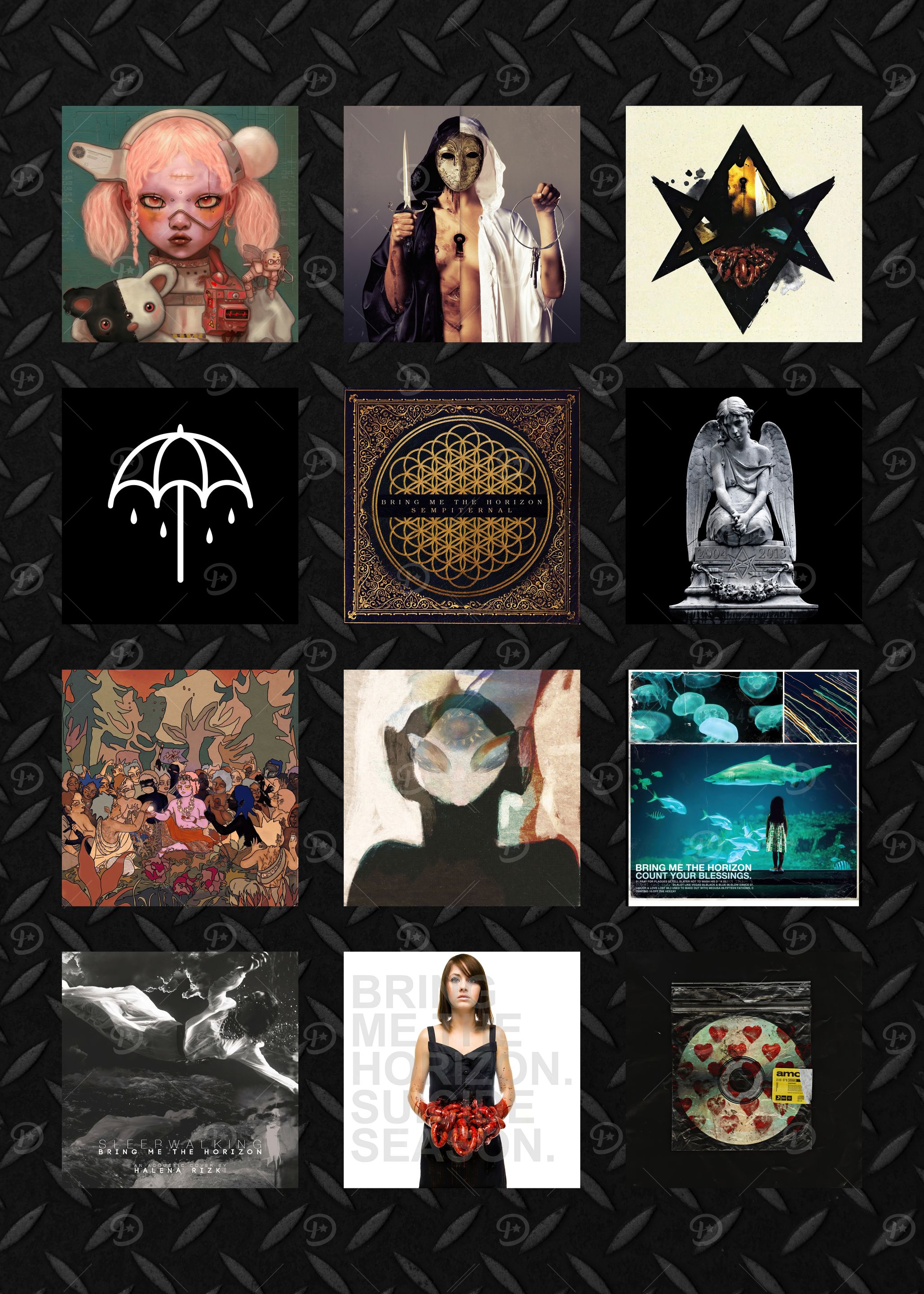 Bmth Posters Online - Shop Unique Metal Prints, Pictures